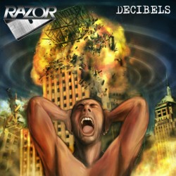 RAZOR (CAN) "Decibels" LP...